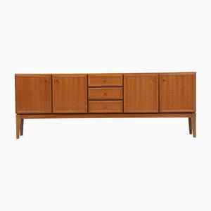 Mid-Century Teak Sideboard with Drawers and Compartments, 1960s