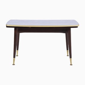 Mid-Century Extendable Dining Table in Formica, 1970s