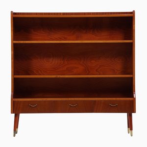 Mid-Century Small Drawer Bookcase Secretary, 1960s
