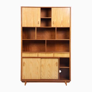 Vintage Bücherregal aus Holz, 1960er