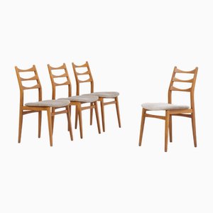 Vintage Holzstühle, 1960er, 4 . Set