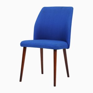 Blauer Vintage Esszimmerstuhl, 1960er