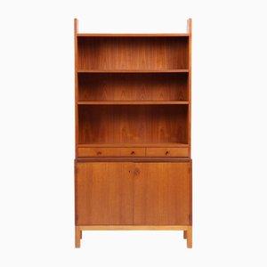Libreria vintage in teak, anni '60
