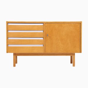 Vintage 794/9-16 Birchwood Chest of Drawers from Hellerau, 1960s