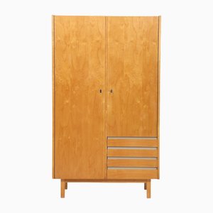Vintage Linen Cabinet in Oak from Hellerau, 1960s