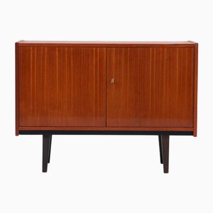 Cassettiera vintage in legno, anni '60