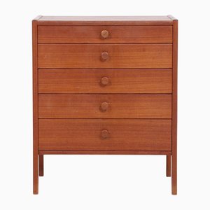 Vintage Teak Chest of Drawers, 1960s