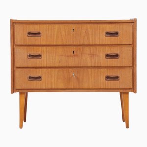 Small Vintage Teak Chest of Drawers