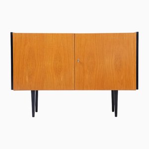 Aparador Mid-Century pequeño de madera, años 60