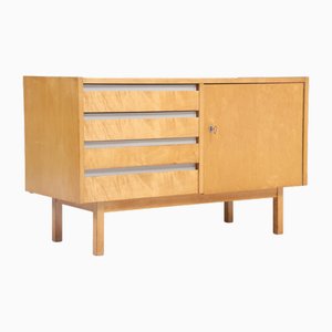 Mid-Century Birch Chest of Drawers from Hellerau, 1960s