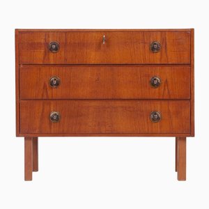 Cassettiera Mid-Century in teak