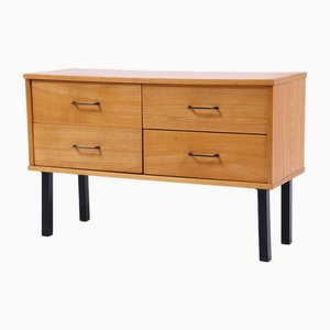 Small Mid-Century Chest of Drawers in Wood, 1970s