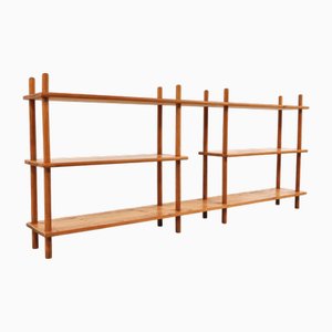 Vintage Pine Shelving Unit, 1960s