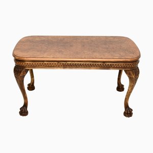 Burr Walnut Coffee Table, 1930s