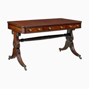 William IV Mahogany Library Desk, 1835