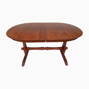 Scandinavian Oval Extendable Table from Ikea, Finland, 1999