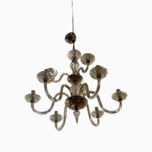 Amber Murano Glass Chandelier