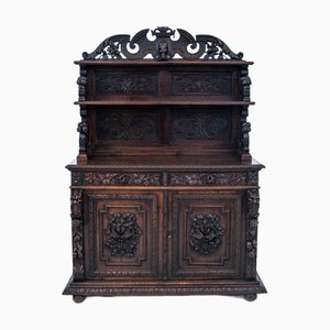 Commode à Tiroirs Antique en Chêne, 1880s