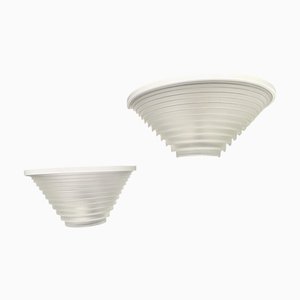 Egisto Wandlampen von Angelo Mangiarotti für Artemide, 1980er, 2er Set