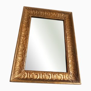 Espejo estilo Louis Philippe de madera dorada, años 20