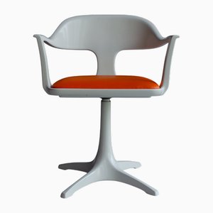 Space Age Swivel Chair attributed to Konrad Schäfer for Interlübke, Germany, 1960s