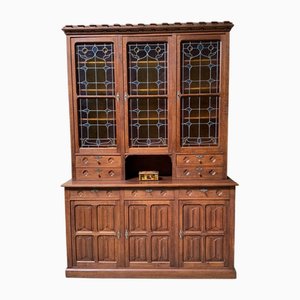 Antique Oak Bookcase, 1880s