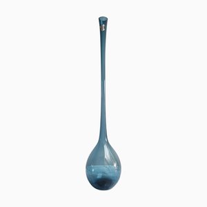 Blaugraue Arthur Percy Vase von Arthur Percy für Gullaskruf, Schweden, 1960
