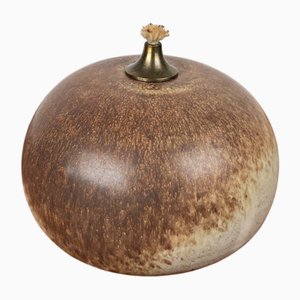 Lampada da studio Mid-Century moderna in ceramica di Aage Würtz, Danimarca, anni '60