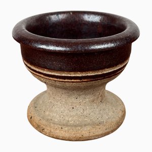 Mid-Century Modern Danish Studio Pottery Candleholder by Tue Poulsen for Tue Keramik, 1960s