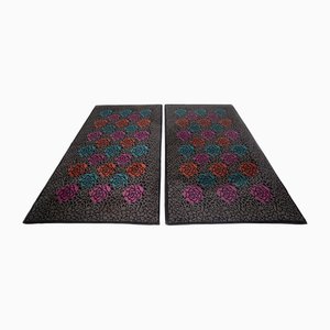 Italienische Postmoderne Teppiche Mod. Rosita von Ottavio Missoni, 1980, 2er Set