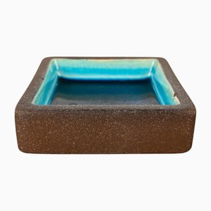Mid-Century Space Age Pottery Bowl from Knabstrup, Denmark, 1960s