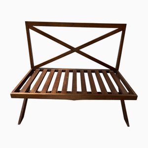 Banc de Terrasse en Chêne, 1970s