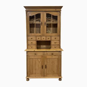 Eastern European Fir 2-Piece Sideboard, 1980s