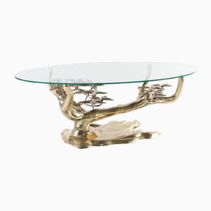 Table Basse Bonsaï en Laiton
