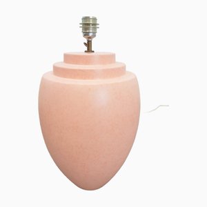 Große Keramik Tischlampe von Kostka, Frankreich, 1970er