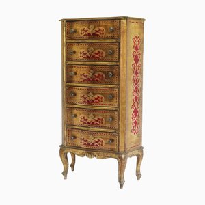 Tall Italian Renaissance Chest of Drawers, 1950