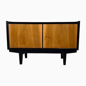 Vintage Audio Cabinet in Walnut, 1960s