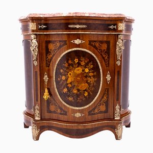 Antike Kommode mit Intarsien, Frankreich, 1850er