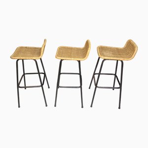 Bar Stools from Rohé Noordwolde, 1960, Set of 3