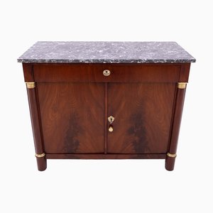 Mahogany Empire Chest of Drawers, France, 1880s