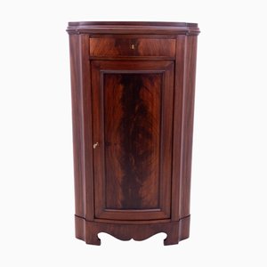 Late 19th Century Mahogany Corner Chest of Drawers, Northern Europe, 1880s