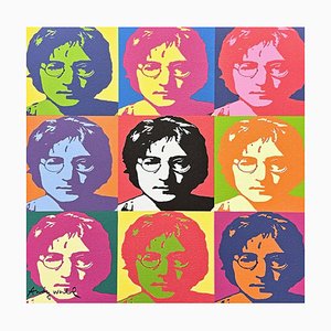 After Andy Warhol, 9x John Lennon, 1980s, Print