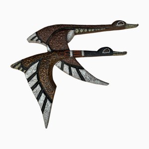 Ceramic Wall Decoration by Joop Puntman, 1950s
