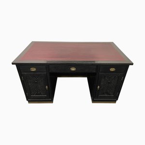 Scrivania antica Art Nouveau, fine XIX secolo