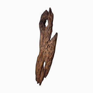 Authentic Japanese Wabi Sabi Wood Object, 1920s