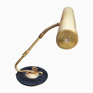 Vintage Banklampe aus Messing, 1960er