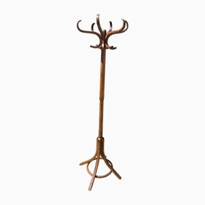 Baumann Garderobe aus gebogenem Holz, 1960er