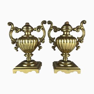 Vases Anciens Dorés, Set de 2