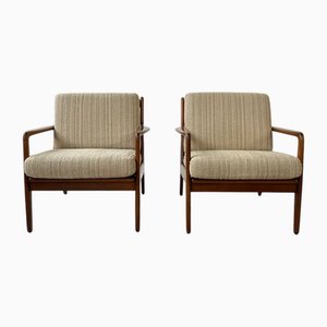 Model 6 Easy Chairs by Arne Vodder for Vamo, Set of 2