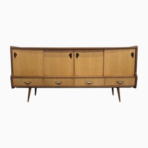 Bufet Mid-Century moderno de madera